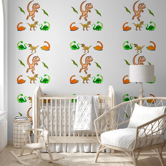 Wallpaper Dinosaurus Behang (Kinderen)
