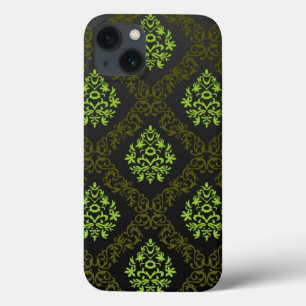 Wallpaper Floral Green iPhone 13 Hoesje