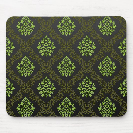 Wallpaper Floral Green Muismat (Voorkant)
