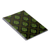 Wallpaper Floral Green Notitieboek (Rechterzijde)