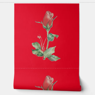 Wallpaper roos stijl ontwerp behang