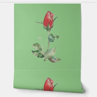 Wallpaper roos stijl ontwerp behang