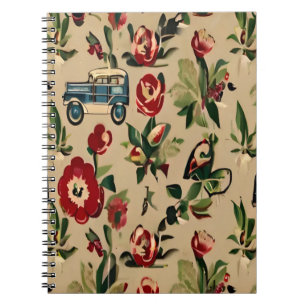 Wallpapers  Retro 1940s Notitieboek