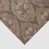  Wallpapier Ephemera Pattern Sepia Decoupage Tissuepapier (Detail)