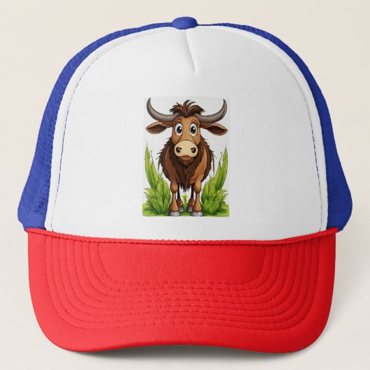 Wally de Gnu Trucker Pet (Voorkant)