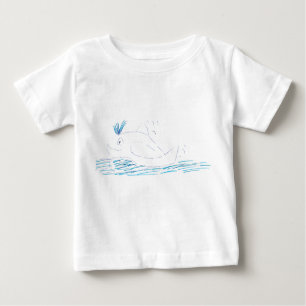 Wally Whale Jersey Babies t shirt