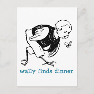 Wally's Dinner Briefkaart