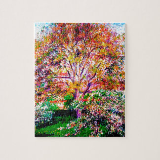 Walnoot en appelbomen in bloei Camille Pissarro Legpuzzel