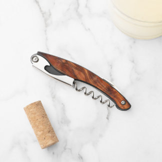 Walnoot (Hout Grain) faux Kurkentrekker