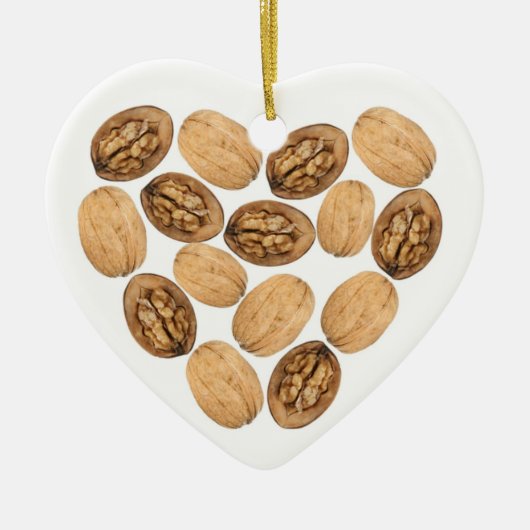 Walnoten! Keramisch Ornament (Voorkant)