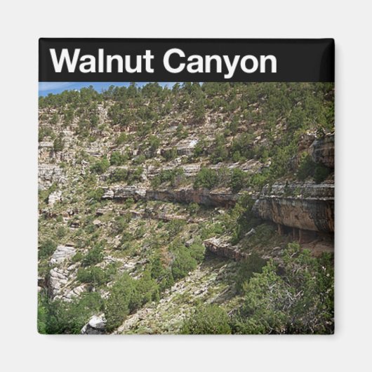 Walnut Canyon NM Magneet (Voorkant)