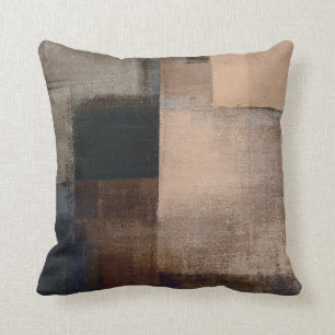 "Walnut" neutraal Abstract Sierkussen