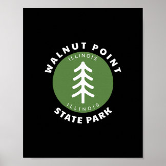 Walnut Point State Park Illinois Il Bos Boom Dg Poster