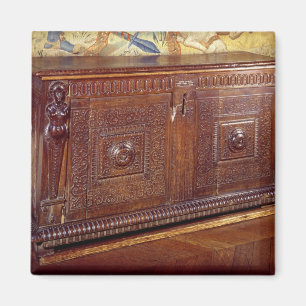 Walnut Sideboard, Lyonnais School Magneet