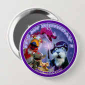 Walnut the Wizard Birthday Button (Voorkant /achterkant)