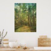 Walong Tranquil Kozan-ji Forest Kyoto Japan Poster (Keuken)