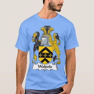 Walpole Coat of Arms Family Crest T-shirt
