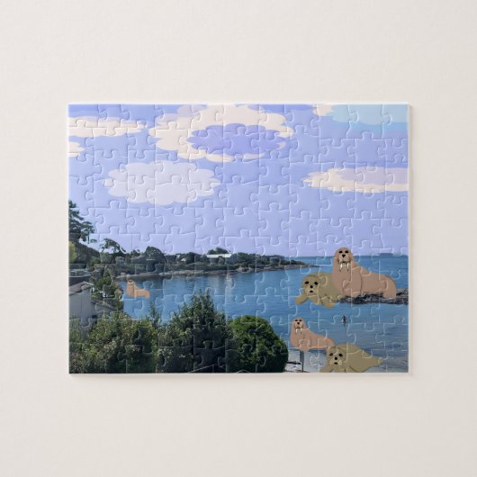 Walrus and Sea Lions Ocean Jigsaw Puzzle (Horizontal)