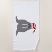 Walrus Beach Towel Strandlaken (Voorkant)