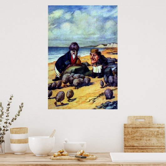 Walrus & Carpenter Poster (Cuisine)