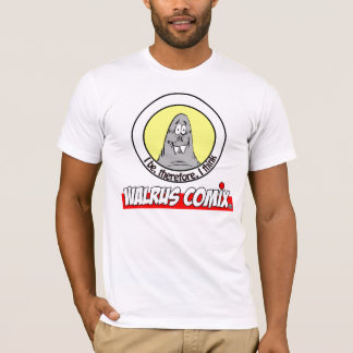 Walrus Comix Mannen-Shirt (Canvas) T-shirt