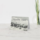 Walrus: "Dank je wel!" Wenskaart Kaart (Voorkant)