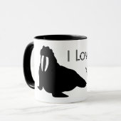 Walrus Love Mok (Voorkant links)