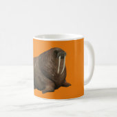 Walrus Mug - orange (Devant droit)