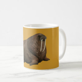 Walrus Mug Yellow Koffiemok