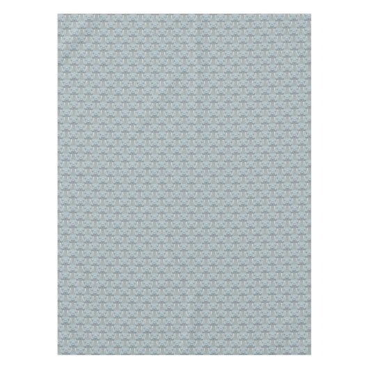 Walrus Mustache Pattern Tafelkleed (Voorkant)