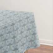 Walrus Mustache Pattern Tafelkleed (Voorbeeld)
