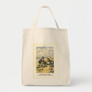 Walrus uit Alice in Wonderland Shopping Bag Tote Bag