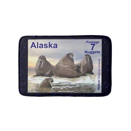 Walrus - Vier Broers Badmat (Voorkant)