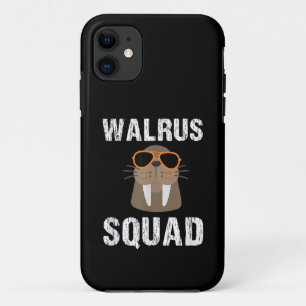 WALRUSKWARTIER SCHATTIG GRAPPIG ZEEDIEREN LIEFHEBB iPhone 11 HOESJE