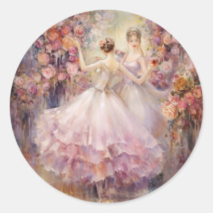 Wals der Bloemen Notenkraker Ballet Ronde Sticker