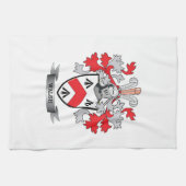 Walsh Coat of Arms Theedoek (Horizontaal)