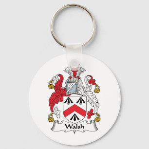 Walsh Family Crest Sleutelhanger