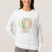 Walsh Irish Crest t shirt (Voorkant)