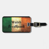 Walsh Irish Flag Bagagelabel (Voorkant horizontaal)