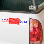 Walt Bayes Bumpersticker (Op Truck)