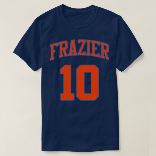Walt Frazier Jersey White T-shirt (Design voorkant)