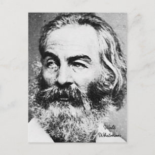 Walt Whitman Briefkaart