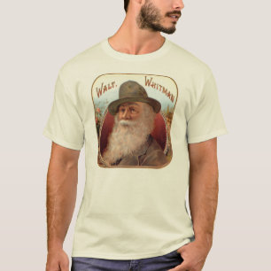 Walt Whitman Cigar Label T-shirt