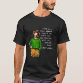 Walt Whitman Inspirerend Quote Grafisch Ontwerp T-shirt (Voorkant)