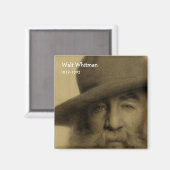 Walt Whitman Magneet (Voorkant / Achterkant)