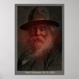 Walt Whitman - Portrait Poster