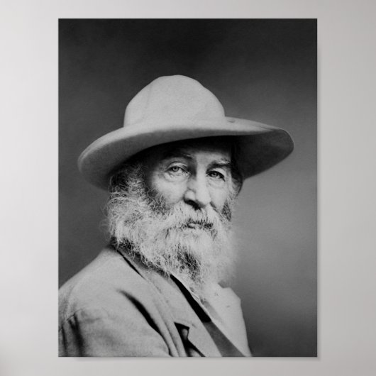 Walt Whitman Portrait Poster (Voorkant)
