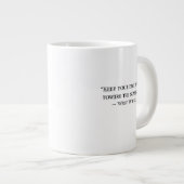 Walt Whitman Positive Quote Coffee Mug (Devant droit)