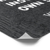 Walt Whitman Quote - Art print #2 (Hoek)