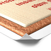 Walt Whitman quote - poster (Hoek)